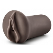 Коричневый мастубратор-вагина Nicole s Kitty - Blush Novelties - в Хабаровске купить с доставкой