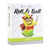 Стимулирующий презерватив-насадка Roll   Ball Apple - Sitabella - купить с доставкой в Хабаровске