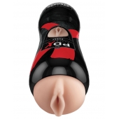 Мастурбатор-вагина Vibrating Pussy Stroker с вибрацией - Pipedream - в Хабаровске купить с доставкой