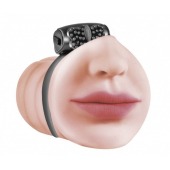 Мастурбатор-ротик с виброкольцом Satisfaction Beloved - Lola Games - в Хабаровске купить с доставкой