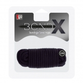 Черная веревка для связывания BONDX LOVE ROPE - 10 м. - Dream Toys - купить с доставкой в Хабаровске