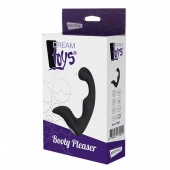 Чёрный перезаряжаемый массажёр простаты BOOTY PLEASER - Dream Toys - в Хабаровске купить с доставкой