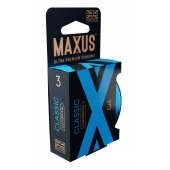 Классические презервативы в железном кейсе MAXUS Classic - 3 шт. - Maxus - купить с доставкой в Хабаровске