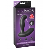 Черный массажер простаты Electro Stim Prostate Vibe с электростимуляцией - 13,3 см. - Pipedream - купить с доставкой в Хабаровске