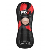 Мастурбатор-ротик Vibrating Oral Stroker - Pipedream - в Хабаровске купить с доставкой