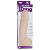 Огромная насадка-реалистик Vac-U-Lock Realistic Hung - 31,7 см. - Doc Johnson - купить с доставкой в Хабаровске