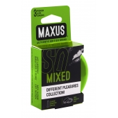Презервативы в железном кейсе MAXUS Mixed - 3 шт. - Maxus - купить с доставкой в Хабаровске