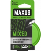Презервативы в железном кейсе MAXUS Mixed - 3 шт. - Maxus - купить с доставкой в Хабаровске