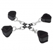 Комплект для сковывания из 5 предметов - Lux Fetish - купить с доставкой в Хабаровске