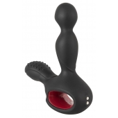 Черный вибромассажер простаты с нагревом и ротацией Prostate Plug - 14,5 см. - Orion - в Хабаровске купить с доставкой