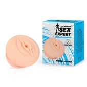 Телесная насадка-вагина на помпу - Sex Expert - в Хабаровске купить с доставкой
