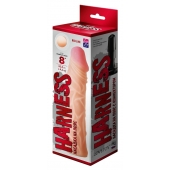 Насадка на пояс Harness RED LINE - 21,5 см. - LOVETOY (А-Полимер) - купить с доставкой в Хабаровске