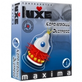 Презерватив LUXE Maxima  Королевский экспресс  - 1 шт. - Luxe - купить с доставкой в Хабаровске