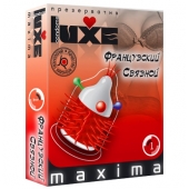 Презерватив LUXE Maxima  Французский связной  - 1 шт. - Luxe - купить с доставкой в Хабаровске