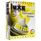 Презерватив LUXE  Exclusive  Кричащий банан  - 1 шт. - Luxe - купить с доставкой в Хабаровске