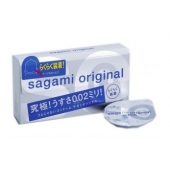 Ультратонкие презервативы Sagami Original QUICK - 6 шт. - Sagami - купить с доставкой в Хабаровске