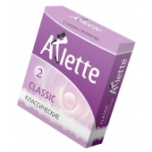 Классические презервативы Arlette Classic - 3 шт. - Arlette - купить с доставкой в Хабаровске
