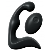 Черный вибромассажер простаты с пультом ДУ Control P-Spot Pro - Pipedream - в Хабаровске купить с доставкой