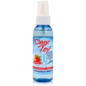 Очищающий спрей для игрушек CLEAR TOY Strawberry - 100 мл. - Биоритм - купить с доставкой в Хабаровске