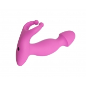 Розовый стимулятор простаты с усиками - 15 см. - 4sexdreaM - в Хабаровске купить с доставкой