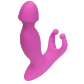 Розовый стимулятор простаты с усиками - 15 см. - 4sexdreaM - в Хабаровске купить с доставкой