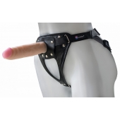 Универсальный мягкий пояс с насадкой Hard brutal BDSM-КОНСУЛ - 17 см. - LOVETOY (А-Полимер) - купить с доставкой в Хабаровске