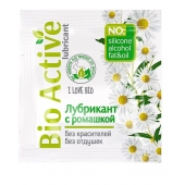 Пробник лубриканта на водной основе Bio Active - 3 гр. - Биоритм - купить с доставкой в Хабаровске