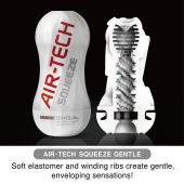 Мастурбатор AIR-TECH Squeeze Gentle - Tenga - в Хабаровске купить с доставкой