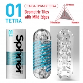 Мастурбатор SPINNER Tetra - Tenga - в Хабаровске купить с доставкой