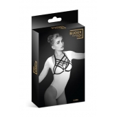 Черная упряжь на грудь Clara - Bijoux Pour Toi - купить с доставкой в Хабаровске