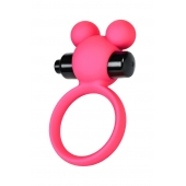 Розовое виброкольцо на пенис A-Toys - A-toys - в Хабаровске купить с доставкой