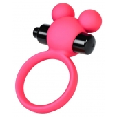 Розовое виброкольцо на пенис A-Toys - A-toys - в Хабаровске купить с доставкой