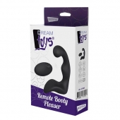 Черный вибромассажер простаты REMOTE BOOTY PLEASER - Dream Toys - в Хабаровске купить с доставкой