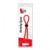 Красное эрекционное лассо с одной бусинкой-утяжкой STRETCHY THICK LASSO - Dream Toys - в Хабаровске купить с доставкой