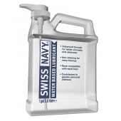 Канистра лубриканта Swiss Navy Water Based Lube на водной основе - 3,8 л. - Swiss navy - купить с доставкой в Хабаровске