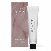 Лубрикант на водной основе Slow Sex Anal Play Gel - 30 мл. - Bijoux Indiscrets - купить с доставкой в Хабаровске