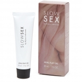 Лубрикант на водной основе Slow Sex Anal Play Gel - 30 мл. - Bijoux Indiscrets - купить с доставкой в Хабаровске