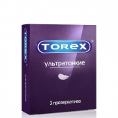 Презервативы Torex  Ультратонкие  - 3 шт. - Torex - купить с доставкой в Хабаровске