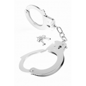 Металлические серебристые наручники Designer Metal Handcuffs - Pipedream - купить с доставкой в Хабаровске