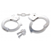 Наручники с ключами Official Handcuffs - Pipedream - купить с доставкой в Хабаровске