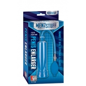 Синяя вакуумная помпа MENZSTUFF PENIS ENLARGER - Dream Toys - в Хабаровске купить с доставкой