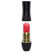 Клиторальный стимулятор-помада LIPSTICK - 9,3 см. - Dream Toys - купить с доставкой в Хабаровске