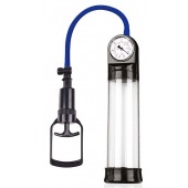 Прозрачная вакуумная помпа Sex Expert с манометром - Sex Expert - в Хабаровске купить с доставкой