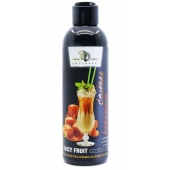 Интимный гель-смазка JUICY FRUIT с ароматом солёной карамели - 200 мл. - БиоМед - купить с доставкой в Хабаровске