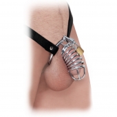 Кольцо верности Extreme Chastity Belt с фиксацией головки - Pipedream - купить с доставкой в Хабаровске