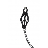 Зажимы на соски Darkside с цепочкой - Lola Games - купить с доставкой в Хабаровске