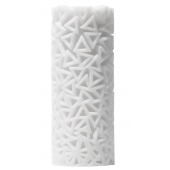 Белый 3D мастурбатор PILE - Tenga - в Хабаровске купить с доставкой