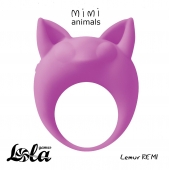 Фиолетовое эрекционное кольцо Lemur Remi - Lola Games - в Хабаровске купить с доставкой
