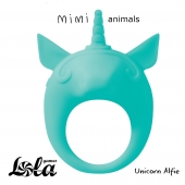Зеленое эрекционное кольцо Unicorn Alfie - Lola Games - в Хабаровске купить с доставкой