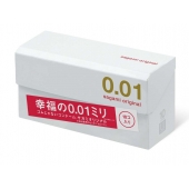 Супер тонкие презервативы Sagami Original 0.01 - 10 шт. - Sagami - купить с доставкой в Хабаровске